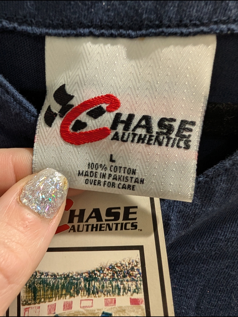 Chase Authentics Jeff Gordon #24 NASCAR Sleeveless Button Up Jersey Shirt Size L - Picture 4 of 4